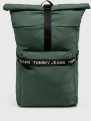 Tommy Hilfiger Раница Tommy Jeans в зелено голям размер с принт (AM0AM11176)