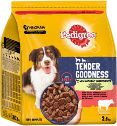PEDIGREE 3x2, 6kg Pedigree Tender Goodness marha száraz kutyatáp