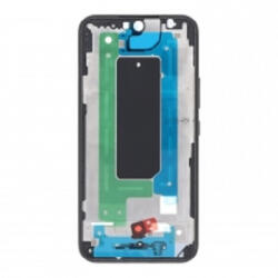 Samsung A546 Galaxy A54 5G előlap (lcd) keret, fekete, gyári