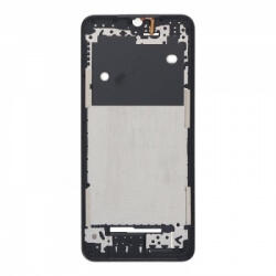 Samsung A045 Galaxy A04 előlap (lcd) keret, fekete, gyári