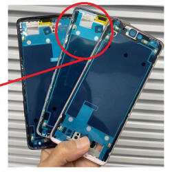  Xiaomi 13 Lite előlap (lcd) keret, kék, gyári