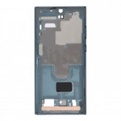 Samsung S908B Galaxy S22 Ultra 5G EU verzió előlap (lcd) keret, zöld, gyári