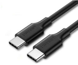 UGREEN USB-C - USB-C PD UGREEN tápellátás 60 W-os kábel 1 m (fekete)