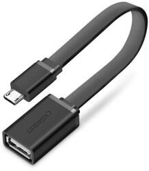 UGREEN OTG to Micro USB UGREEN US133 adapter (fekete) - mobilehome