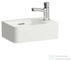 Laufen Val SaphirKeramik 34x22 cm-es kézmosó jobb oldali csaplyukkal, LCC Active bevonattal, fehér H815280A001061 (H815280A001061)
