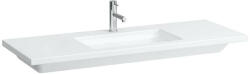 Laufen Living Square kerámia mosdó 130x48 cm egy csaplyukkal, túlfolyó nélkül, fehér H8164350001111 (H8164350001111)