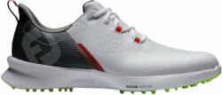 Footjoy FJ Fuel Mens Golf Shoes White/Navy/Lime 44, 5 (55452110M)