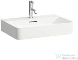 Laufen Val SaphirKeramik 65x42 cm-es csiszolt aljú mosdó LCC Active bevonattal, fehér H816284A001041 (H816284A001041)