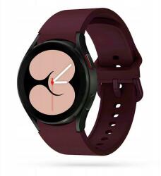 Tech-Protect TP0416 Tech-Protect Iconband Samsung Galaxy Watch 4 / 5 / 5 Pro / 6 óraszíj, bordó (TP0416)