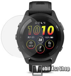 Okosóra TPU képernyővédő fólia - CLEAR - 1db, törlőkendővel - A TELJES ELŐLAPOT VÉDI! - Garmin Forerunner 265