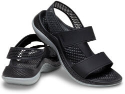 Crocs LiteRide 360 Sandal női szandál fekete szürke kombi 206711-02G
