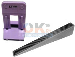 SKT SKT10 lapszintező, 100db ék + 100db talp, 1, 5mm fuga (skt10115cs9) (skt10115cs9)