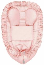 BELISIMA Babafészek paplannal kisbabák számára Belisima PURE pink - babyboxstore
