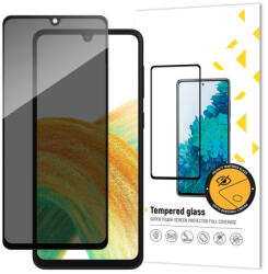 MG Full Glue Privacy üvegfólia Samsung Galaxy A33 5G, fekete - mobilego