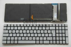 ASUS N551 N551J N551JB N551JK N551JM N551JX N551JQ N552 N751 N752VX series háttérvilágítással (backlit) magyar (HU) laptop/notebook ezüst billentyűzet keret nélkül
