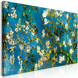 Artgeist Vászonkép - Blooming Almond (1 Part) Wide 120x60