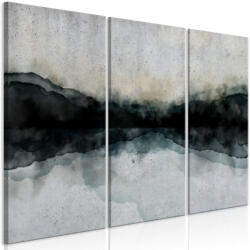 Artgeist Vászonkép - Mountain Surface of the Lake (3 Parts) 120x80