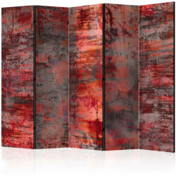 Artgeist Paraván - Red Metal II [Room Dividers] - 5 részes 225x172