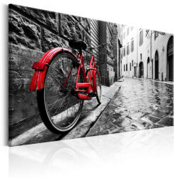 Artgeist Vászonkép - Vintage Red Bike 90x60
