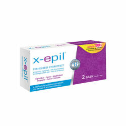 X-Epil - terhességi gyorsteszt csíkok (2db) (5998603394013)