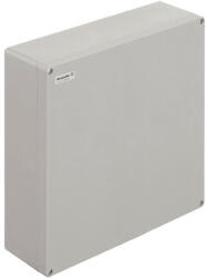 Weidmüller 1305970000 KLIPPON POK 404012 Klippon POK (polyester empty enclosure), Üres ház, Magasság: 405 mm, Szélesség: 400 mm, Mélység: 120 mm, Anyag: üvegszál erősítésű poliészter, kezeletlen, polí