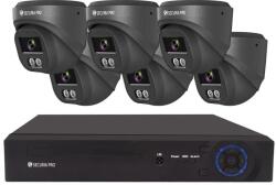 Securia Pro kamerarendszer NVR6CHV5S-B DOME smart, fekete Felvétel: 3 TB merevlemez