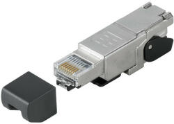 Weidmüller 1992840000 Communication component(IE) RJ45 csatlakozódugó, szerszám nélkül szerelhető, egyenes, Cat. 5 (ISO/IEC 11801), PROFINET (1992840000)