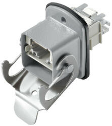 Weidmüller 1963460000 IE-BS-V05M-RJ45-FJ-A RJ45 peremes aljzat, IP67, 5. változat, szerszámok nélkül, EIA/TIA 586 A, Cat. 6A / E osztályA (ISO/IEC 11801 2010) (1963460000)
