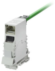 Weidmüller 8946940000 IE-TO-RJ45-FJ-B Tartósín-kivezetés, RJ45, EIA/TIA T568 B, IP20 (8946940000)