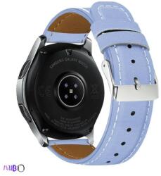 Samsung 1/2/3 20-22mm Elegáns bőr szíj Samsung Galaxy Watch okosórához, Szíj mérete 20 mm, Android bőr szíj színe L-Világoskék