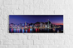 4 Decor Tablou canvas panoramic - Hong Kong - beestick-deco - 99,99 RON