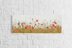 4 Decor Tablou canvas panoramic - Poppies - beestick-deco - 99,99 RON