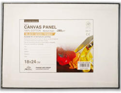 PHOENIX Panza pictura pe carton, bumbac 280 g, 18x24 cm, neagra, PHOENIX