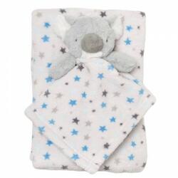 Snuggle Tots Set cadou pentru bebelusi cu jucarie de plus Koala si paturica cu stelute (KDWA24812)