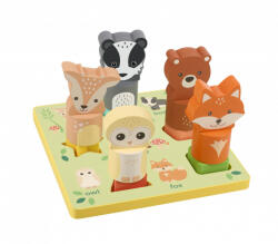 Orange Tree Toys Puzzle 3D cu animale, Orange Tree Toys (OTT20043) - drool