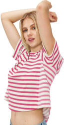 Mdm Tricou Mdm pentru Femei Two Tone Cut Striped T-Shirt 64208302_313 (64208302_313)