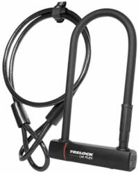 TRELOCK U4 Flex kulcsos U-lakat [fekete, 230 mm]