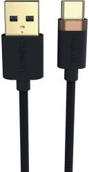 Duracell USB cable for USB-C 2.0 1m (Black) - pixelrodeo