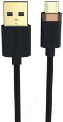 Duracell USB cable for Micro-USB 1m (Black) - pixelrodeo
