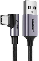  Angular USB-C cable UGREEN US284, 3A , 2m (black)