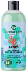 Farmona Natural Cosmetics Laboratory Gel de duș cu ulei de măsline - Farmona Herbal Care Aloe Cleansing Shower Gel 500 ml