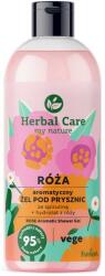Farmona Natural Cosmetics Laboratory Gel de duș cu aromă de spirulină - Farmona Herbal Care Rose Aromatic Shower Gel 500 ml