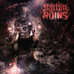 Within the Ruins Black Heart (apple Red & Opaque Silver Vinyl)