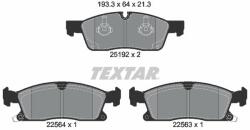 TEXTAR set placute frana, frana disc TEXTAR Q+ 2519207 (2519207)