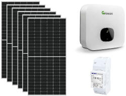 Sunpal Sistem solar fotovoltaic on-grid, monofazat 2.75 kw, monocristalin, half-cut (SF3M)