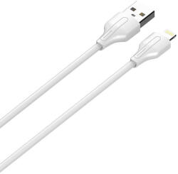 LDNIO USB to Lightning cable LDNIO LS540, 2.4A, 0.2m (white) (LS540 lightning) - scom