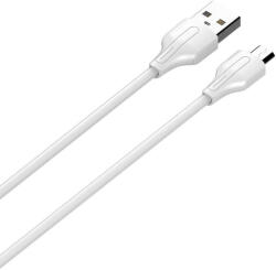 LDNIO USB to Micro USB cable LDNIO LS540, 2.4A, 0.2m (white) (LS540 micro) - scom