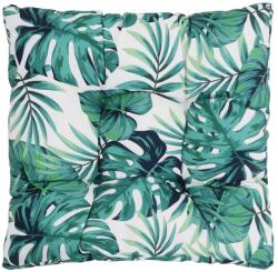 vidaXL Pernă de paleți, imprimeu frunze, 50x50x10 cm, material textil (47497)