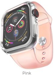 Hoco Apple Watch Series1/2/3/4/5(38/40mm) WB09 Ice crystal TPU szíj, Pink