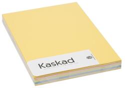 KASKAD Dekorációs karton KASKAD A/4 160 gr pasztell vegyes színek 5x25 ív/csomag (621101 (K57)) - homeofficeshop